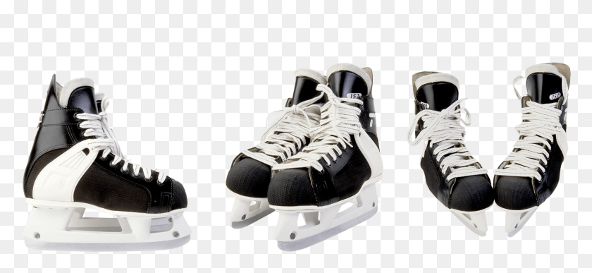 1681x706 Banner Black And White Stock Inline Skates Skating Figure Skate, Shoe, Footwear, Clothing HD PNG Download
