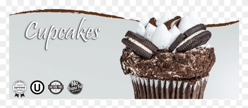 981x388 Banner Cupcakes Cupcake, Cream, Cake, Dessert HD PNG Download