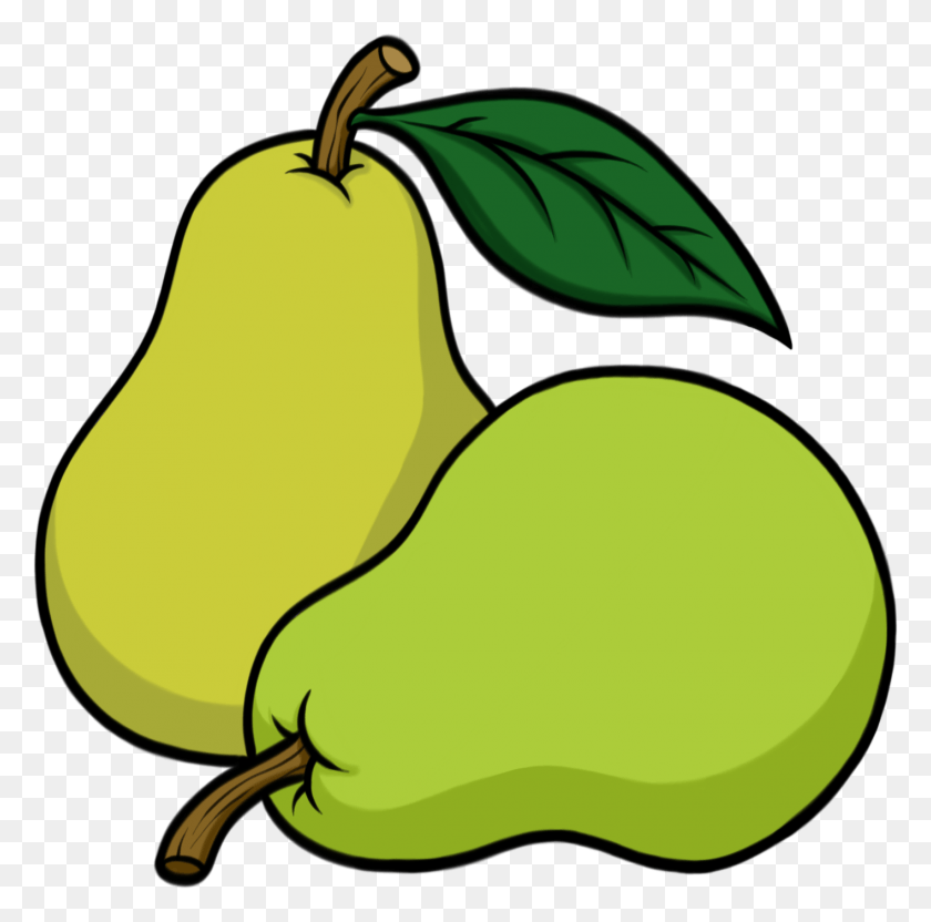 1415x1401 Banner Library Library Image Result For Children S Pears Drawing, Plant, Fruit, Food HD PNG Download