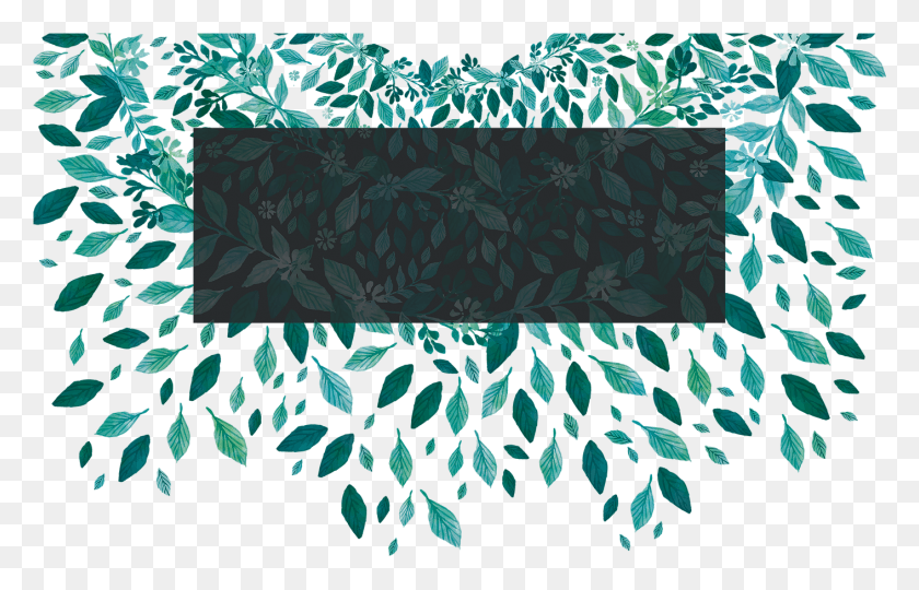 1411x869 Banner Motif, Plant, Leaf Descargar Hd Png