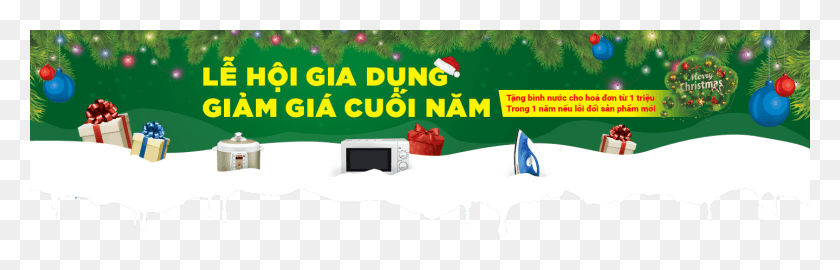 1440x389 Banner Noel Christmas Tree, Oven, Appliance, Microwave HD PNG Download