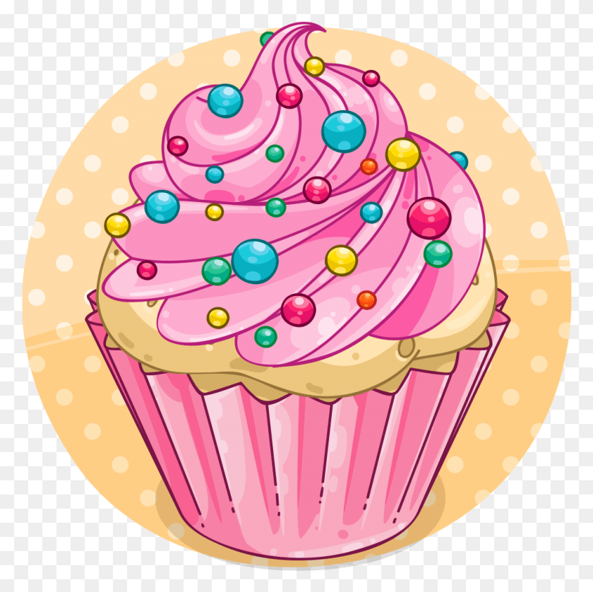 1014x1012 Баннер Роялти Free Item Деталь Еда Itembrowser Find Cupcake, Cream, Cake, Dessert Hd Png Download
