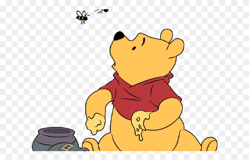 630x481 Banner Transparent Clipart Free On Dumielauxepices Honey Bee Winnie The Pooh, Clothing, Apparel, Outdoors HD PNG Download