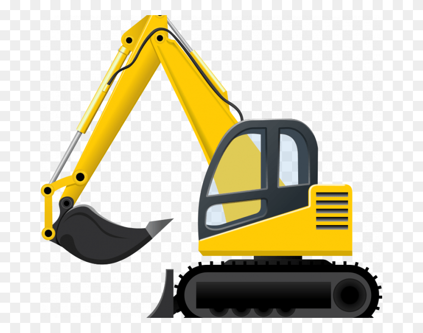 678x600 Banner Transparent Free Excavator Clip Art Images For, Tractor, Vehicle, Transportation HD PNG Download