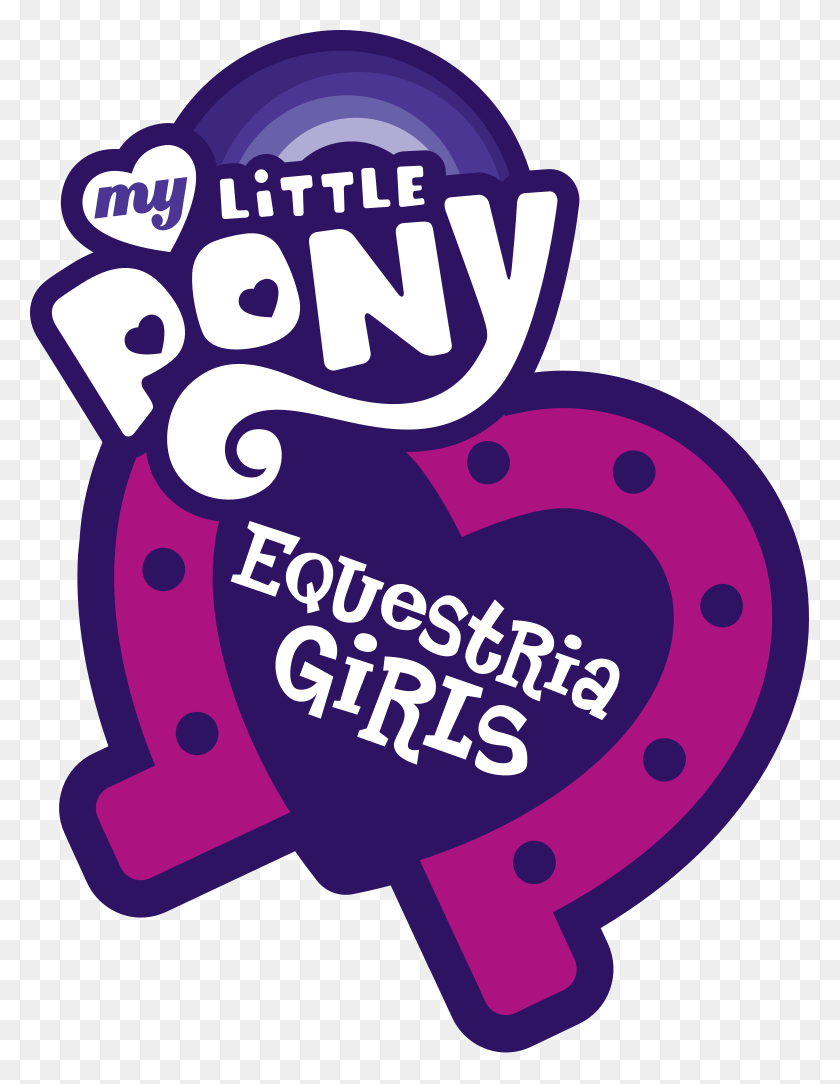 779x1024 Banner Transparent Image My Little Pony Equestria My Little Pony Equestria Girl Logo, Poster, Advertisement, Flyer HD PNG Download