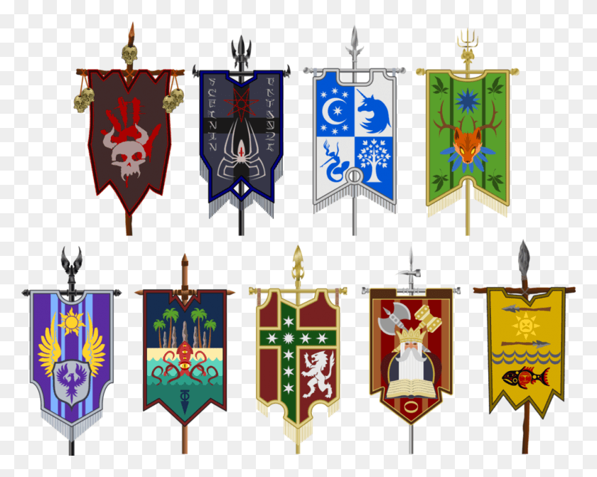 1009x791 Banner Vector Medieval Medieval War Banner, Armor, Shield HD PNG Download