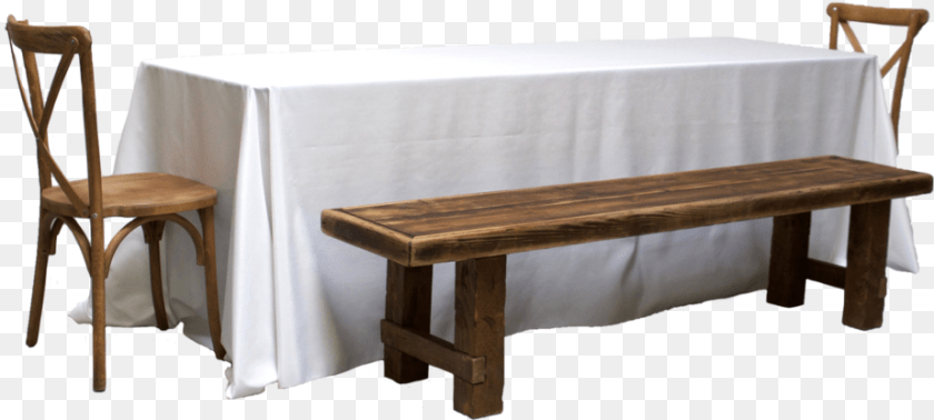 923x415 Banquet Table With 2 Honey Brown Long Benches Ampamp Bench, Chair, Dining Table, Furniture, Wood PNG