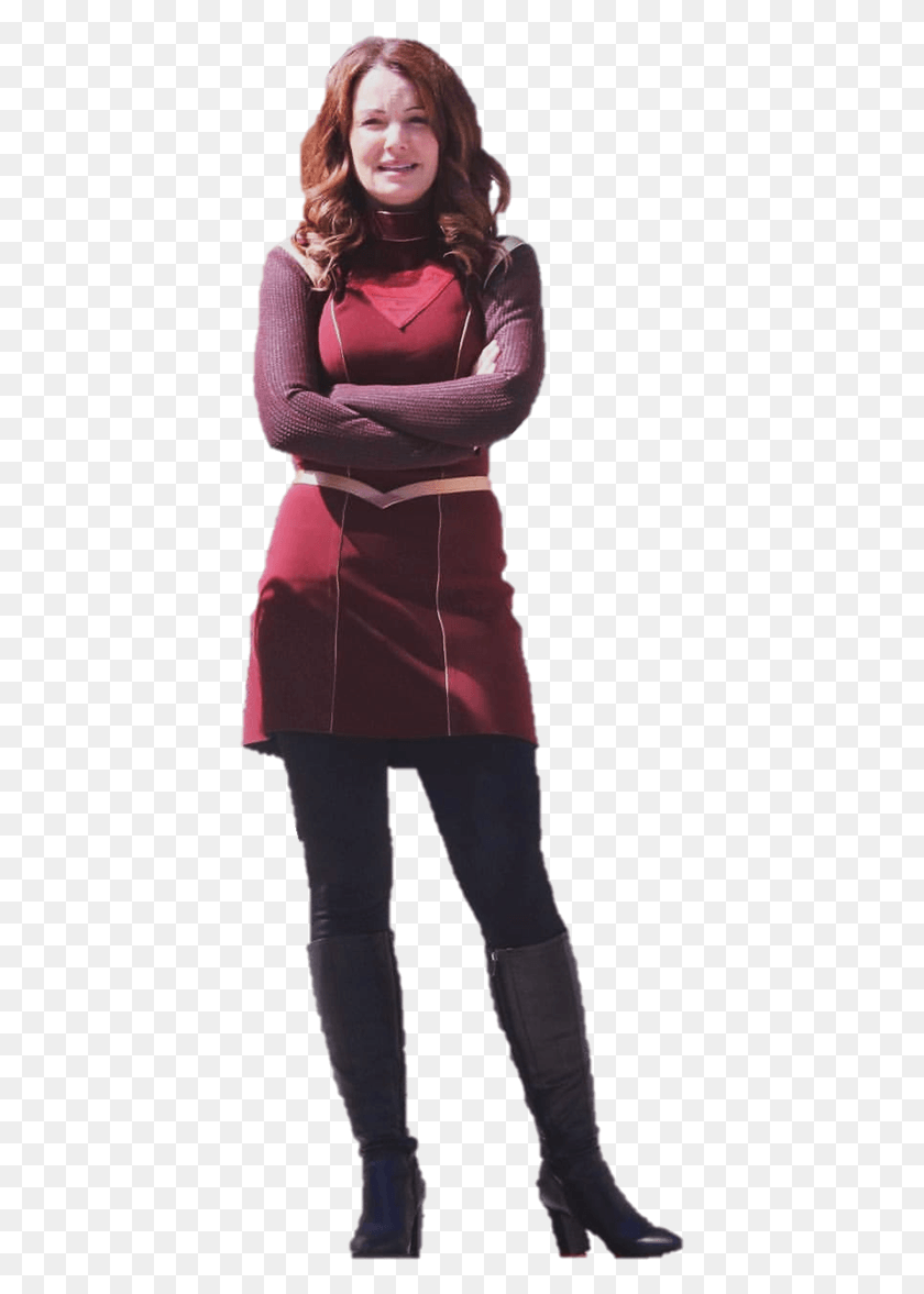 405x1117 Banshee Supergirl Picture Library Stock Alura Zor El, Clothing, Apparel, Person HD PNG Download