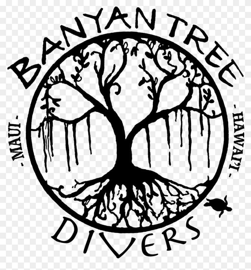 1024x1103 Banyan Tree Divers Scuba Maui Scuba Diving In Lahaina Kannapali, Blackboard, Cross, Symbol, Art PNG