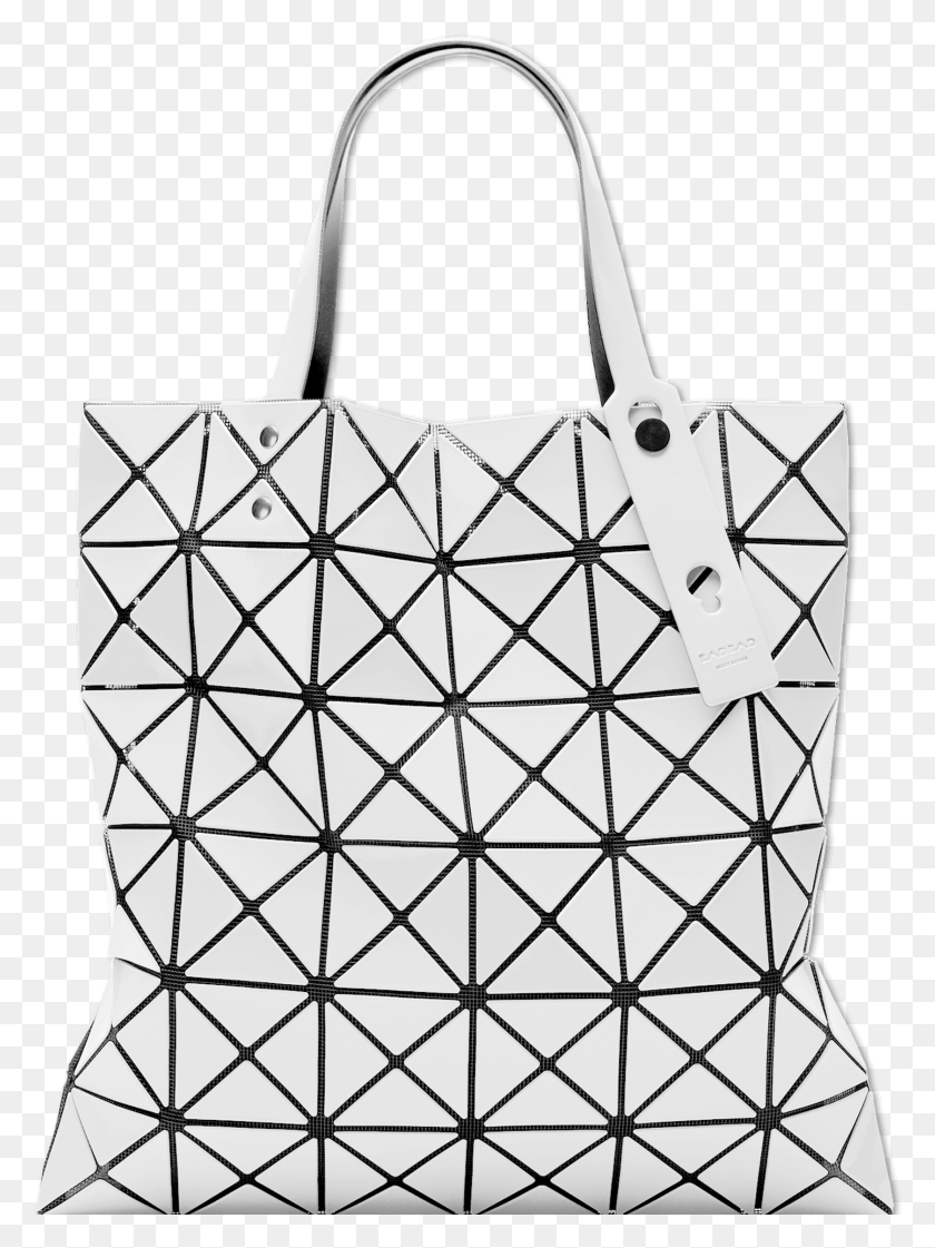 1679x2286 Bao Bao Issey Miyake 3d Tote White Ag053 Issey Miyake Bao Bao Price, Bag, Shopping Bag, Tote Bag HD PNG Download