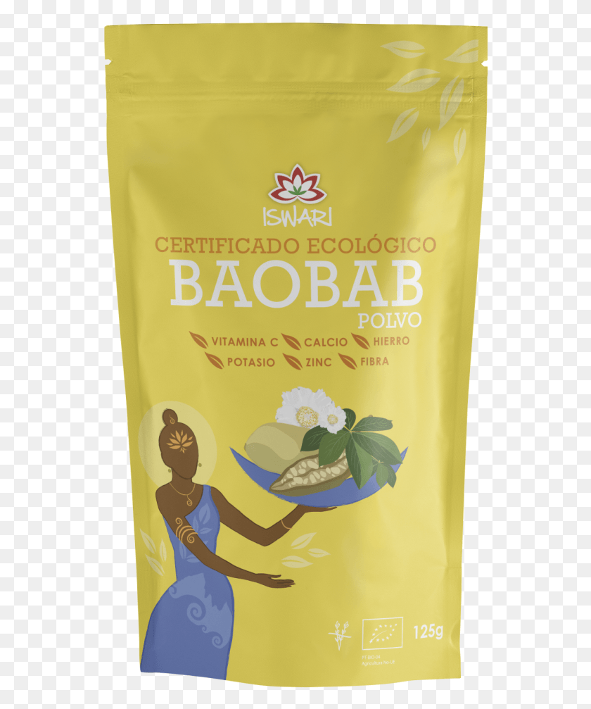 548x947 Descargar Png Baobab En Polvo Iswari 125G Iswari Baobab Polvo, Botella, Protector Solar, Cosméticos Hd Png