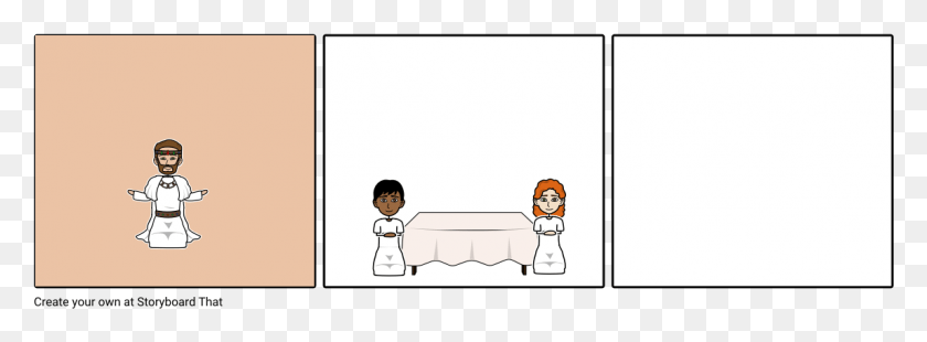 1145x368 Baptism Cartoon, Person, Human, White Board HD PNG Download