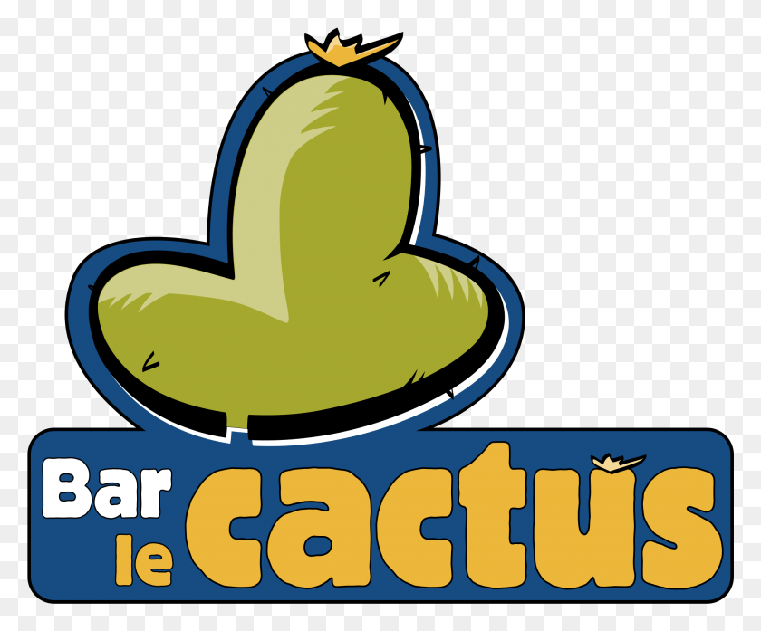 2160x1766 Bar Le Cactus Logo Transparent Cactus, Plant, Text, Food HD PNG Download