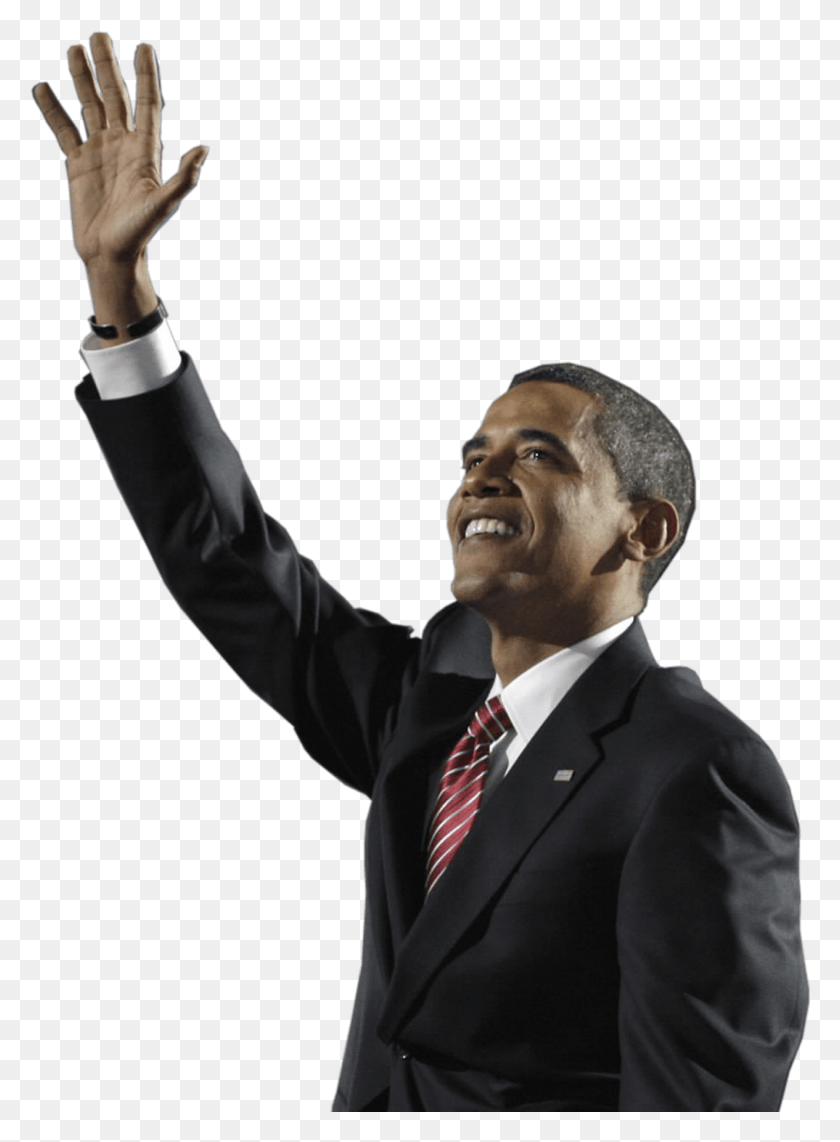 1265x1755 Barack Obama Image Waving, Tie, Audience, Crowd HD PNG Download