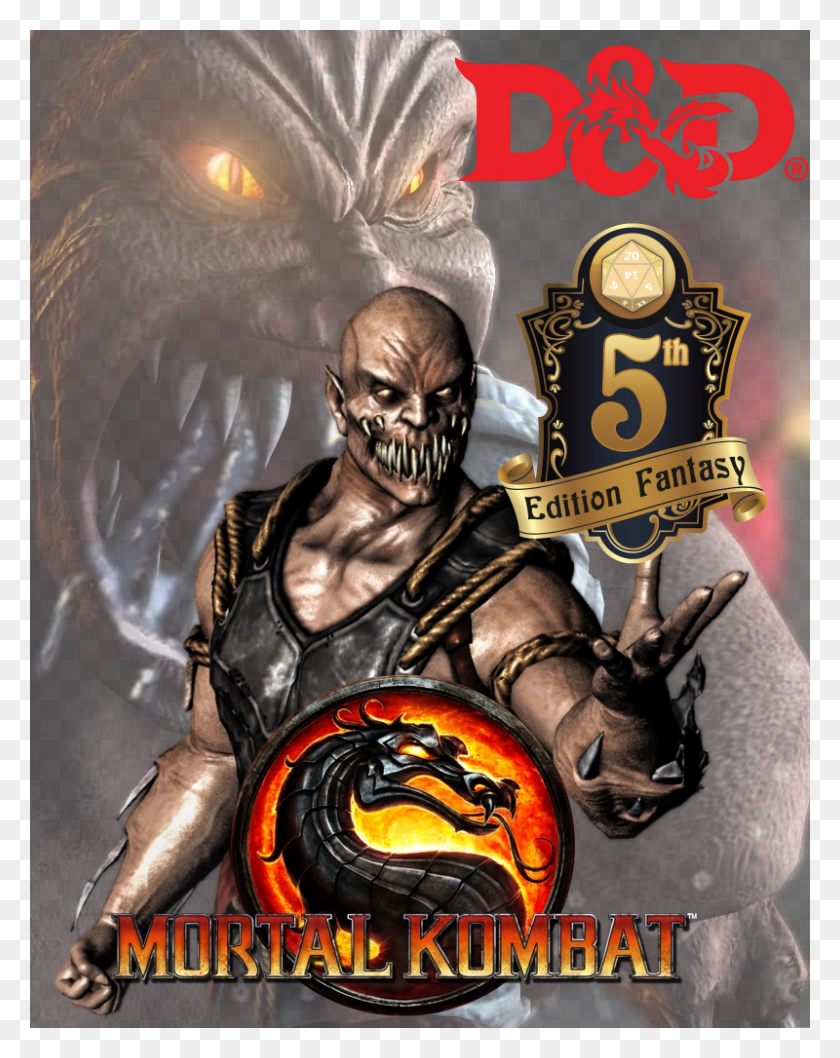 800x1024 Барака Dnd 5E Mortal Kombat Барак Из Mortal Kombat, Человек, Человек, Символ Hd Png Скачать