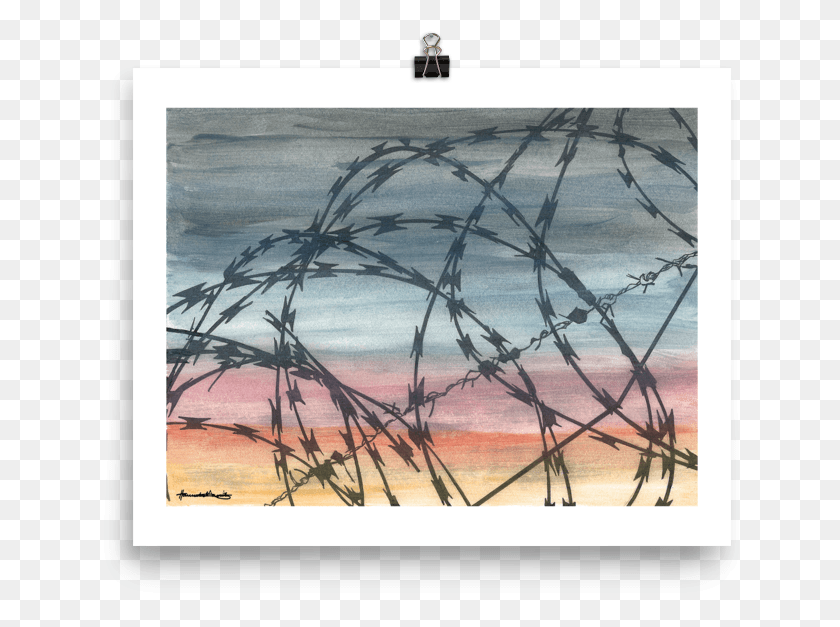 643x567 Barb Wire, Canvas HD PNG Download