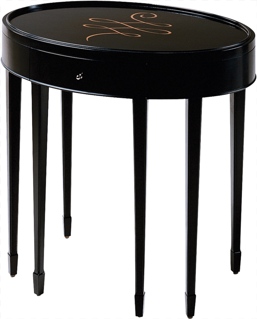 856x1062 Barbara Barry Baker Oval End Table Image Table, Coffee Table, Furniture, Chair Transparent PNG