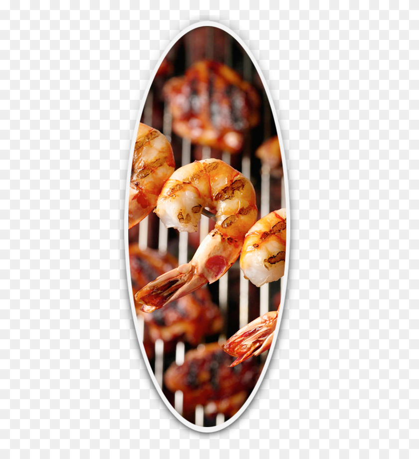 367x860 Barbecue, Shrimp, Seafood, Sea Life HD PNG Download