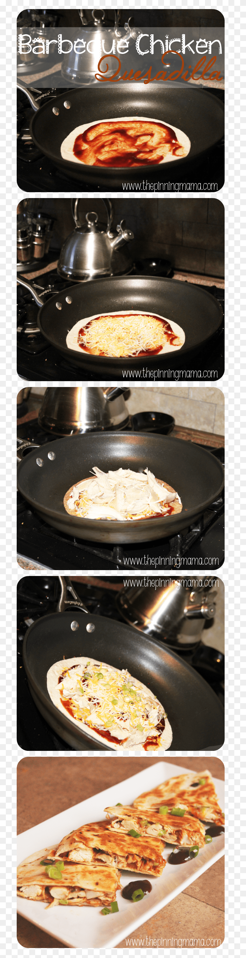 Barbecue Chicken Quesadilla Pan Frying, Plant, Produce, Food HD PNG Download