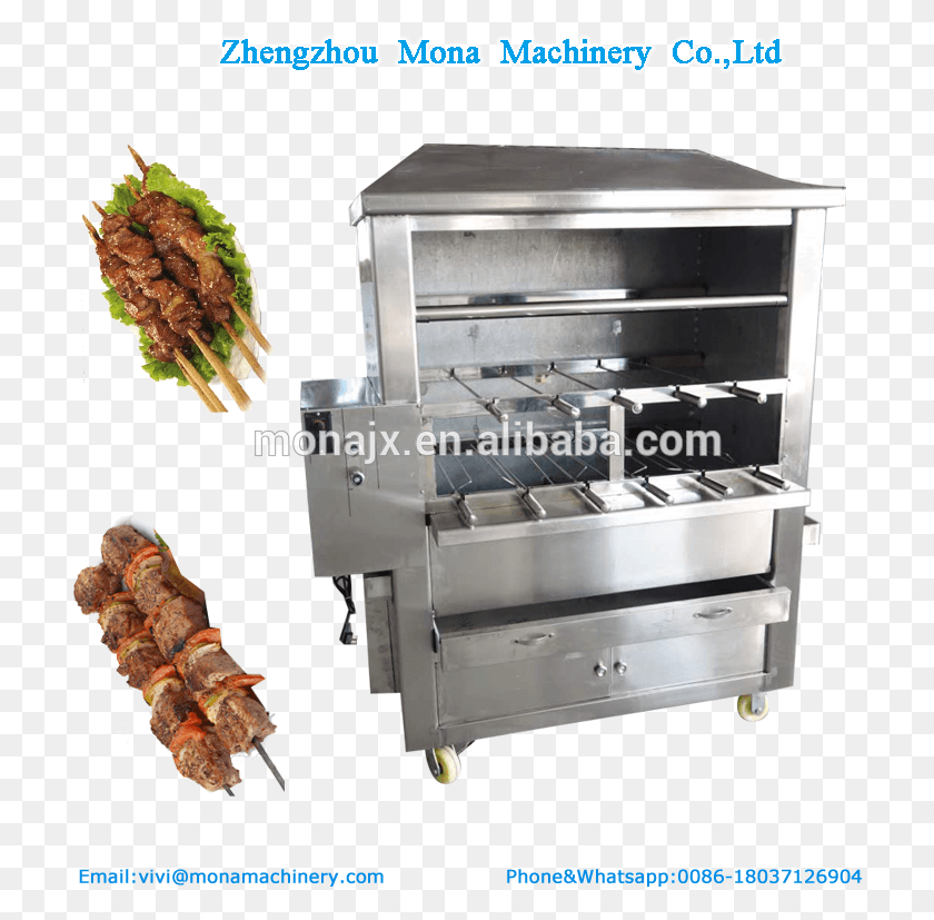 711x767 Barbecue Meat Roast Machine Brazilian Churrasco Machine Shashlik, Lathe, Sea Life, Animal HD PNG Download