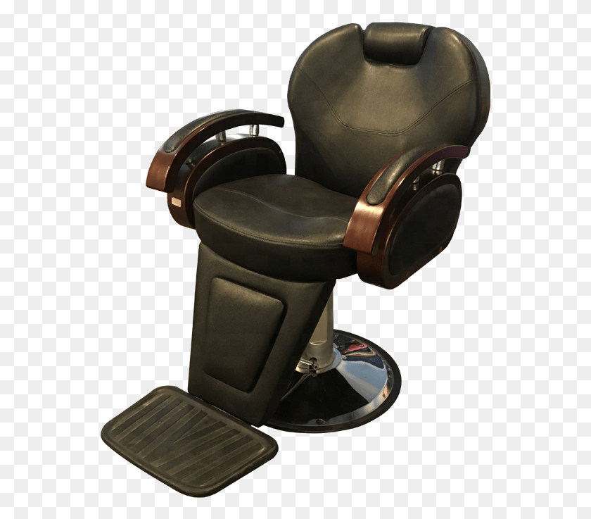 555x677 Barber Chair, Furniture, Armchair HD PNG Download