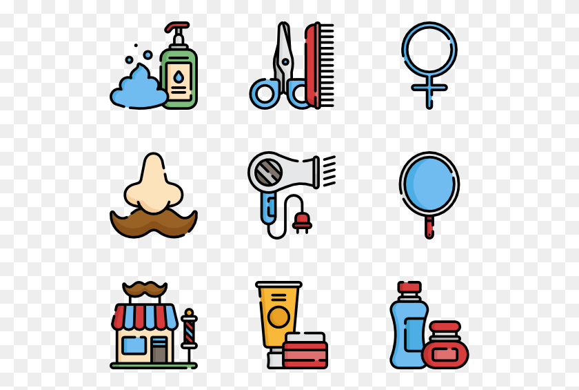 523x505 Barber Shop Icon Laundry, Text, Symbol, Alphabet HD PNG Download