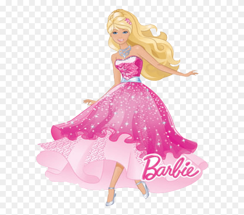 597x683 Barbie File Clipart Barbie, Doll, Toy, Figurine HD PNG Download
