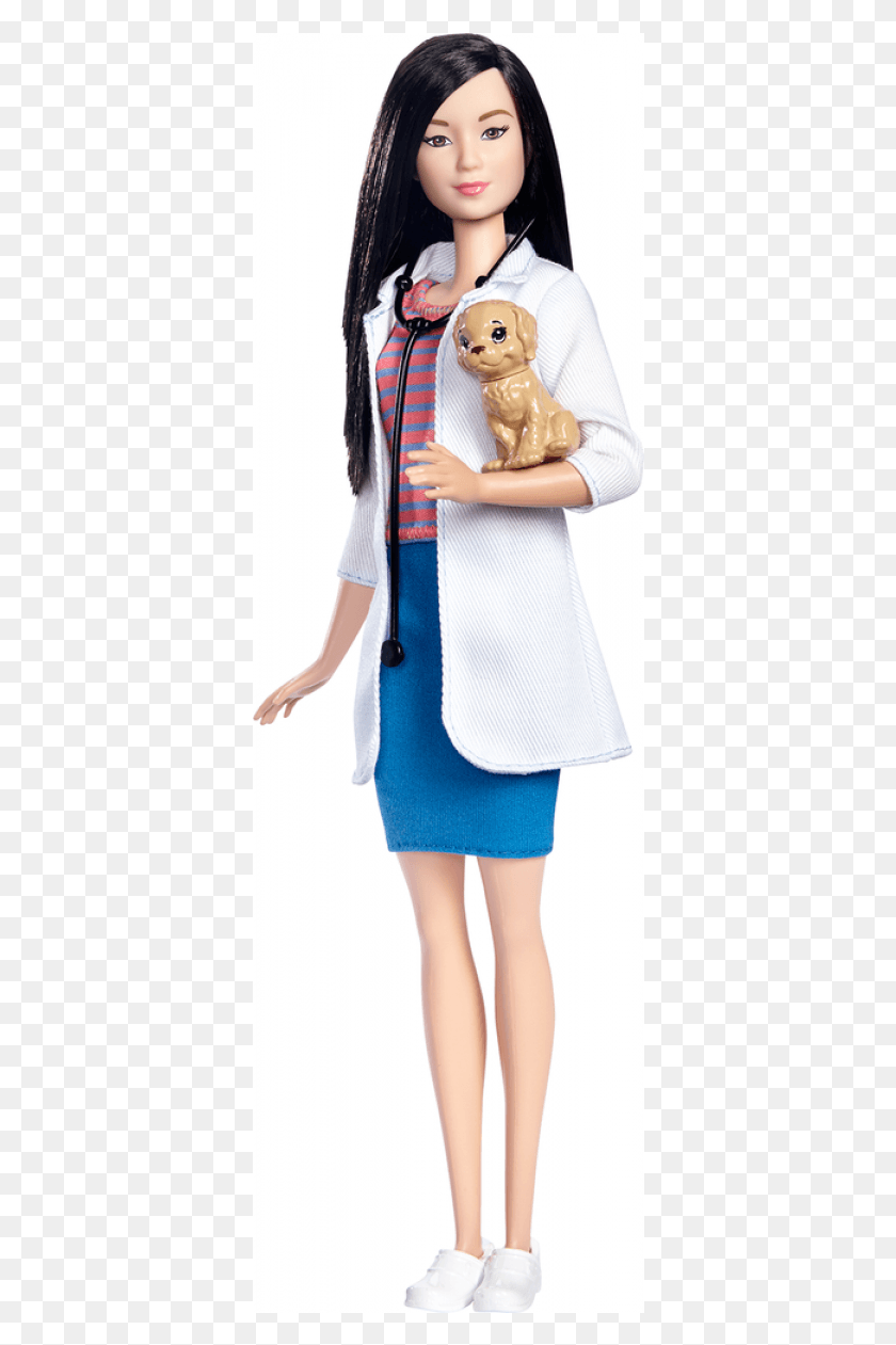 368x1201 Barbie Pet Vet Doll, Toy, Figurine, Person HD PNG Download