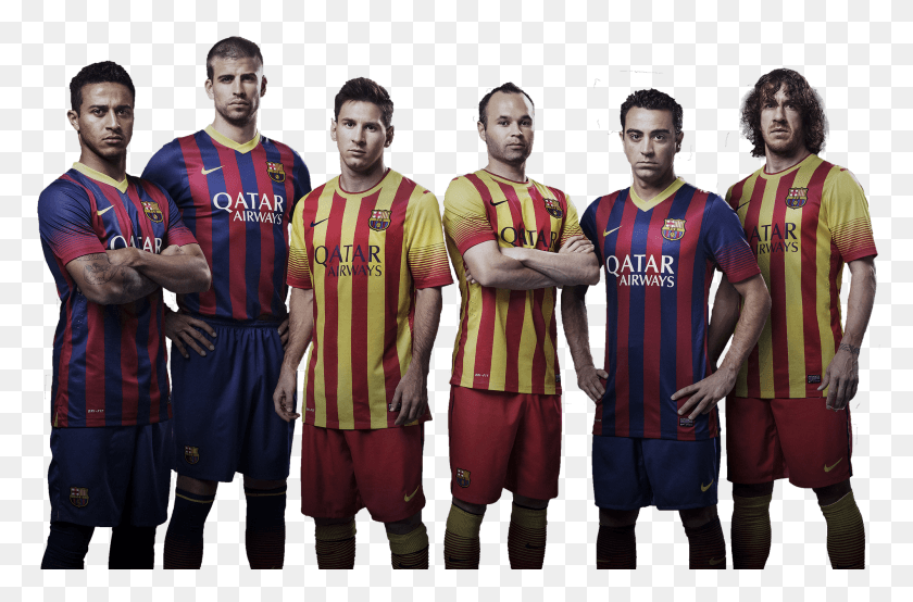1897x1203 Barca Team Fc Barcelona 2013, Clothing, Apparel, Person HD PNG Download