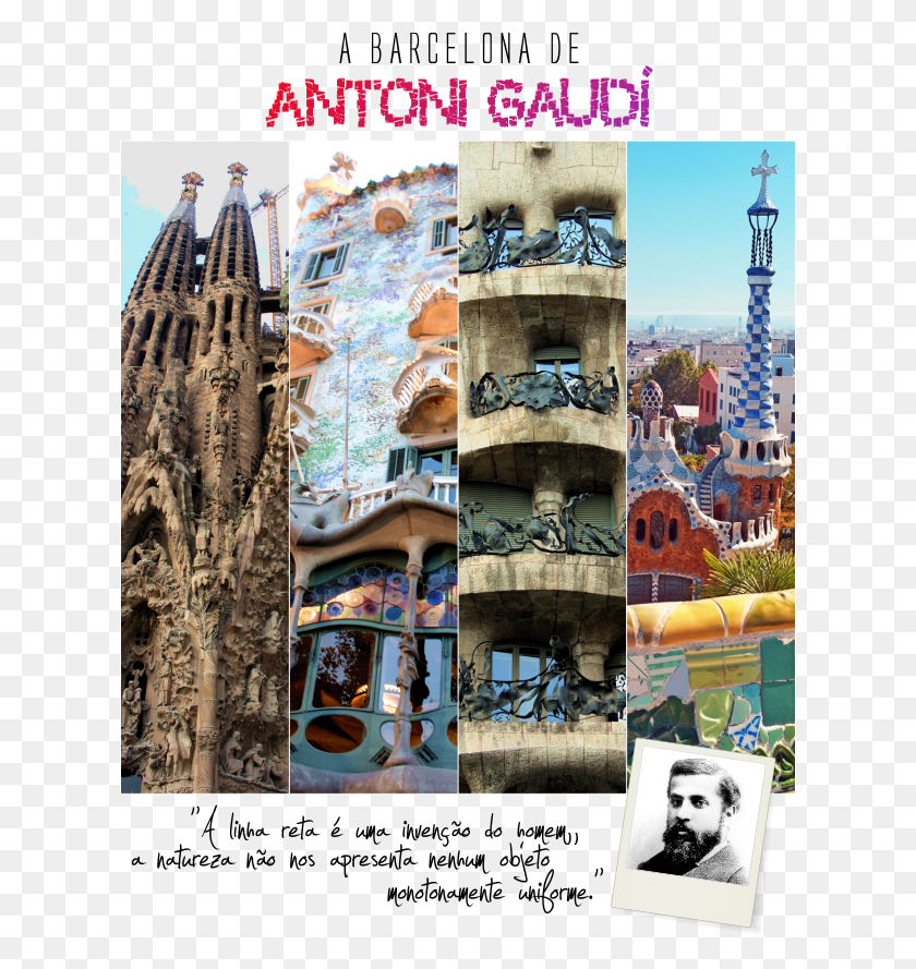 620x829 Barcelona Antoni Gaud Park Gell, Spire, Tower, Architecture HD PNG Download