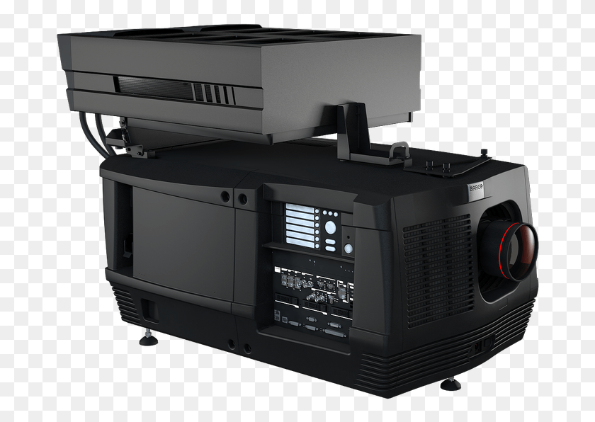 686x536 Barco Laser Phosphor Cinema Projectors, Machine, Electronics, Stereo HD PNG Download