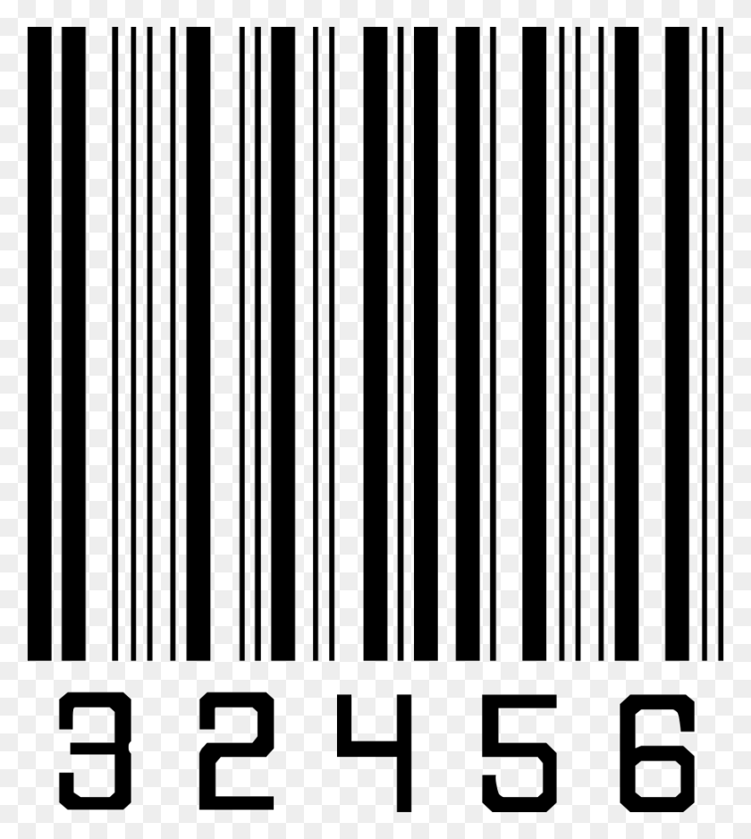 870x980 Изображение Штрих-Кода Бесплатно Codigo De Barras .Png, Текст, Число, Символ Hd Png Скачать
