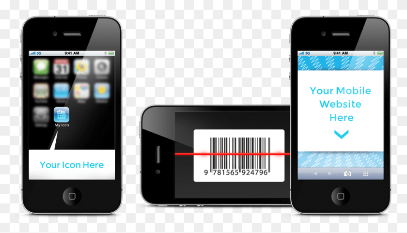 844x456 Barcode Scanner App First I Phone Made, Mobile Phone, Electronics, Cell Phone HD PNG Download