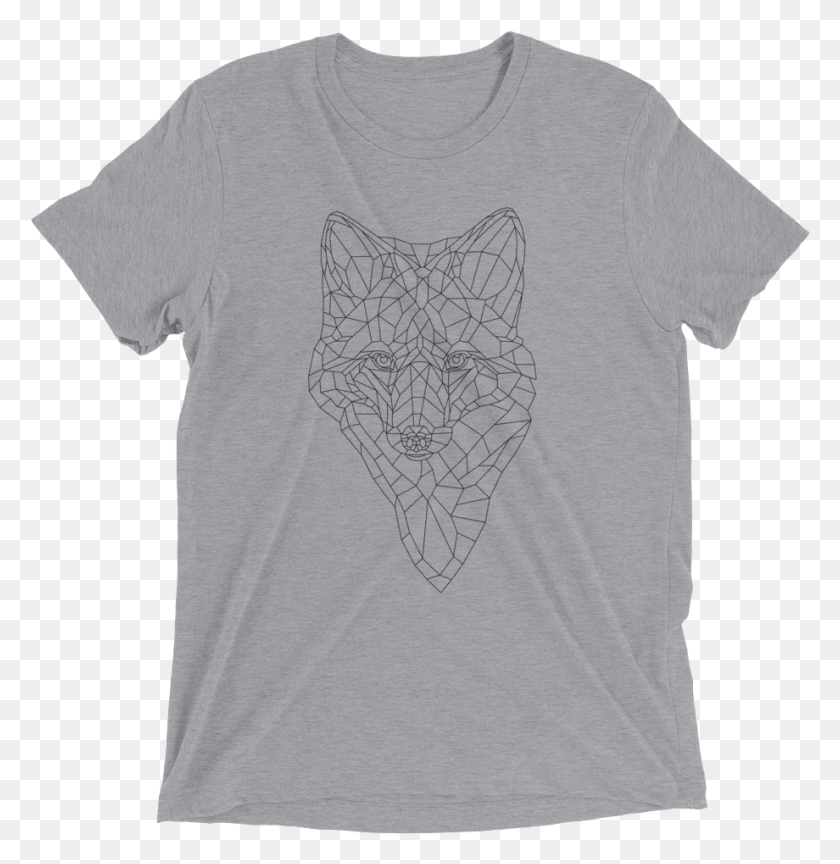920x949 Bare Bones Polygon Fox T Shirt Jordan Peterson T Shirt, Clothing, Apparel, Sleeve HD PNG Download