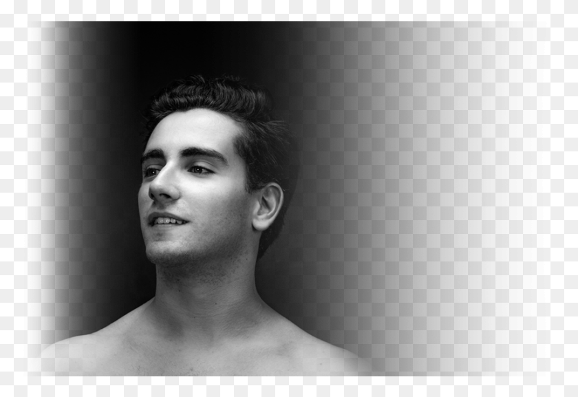 858x569 Barechested, Face, Person, Human HD PNG Download