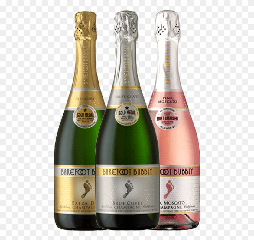 488x733 Barefoot Bubble All Variety Barefoot Bubbly Pink Moscato Champagne, Alcohol, Beverage, Drink HD PNG Download