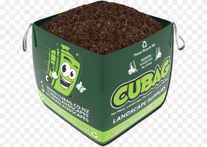 Bark Mulch 1m3 Bulk Bag Open Seashell, Soil, Plant, Potted Plant, Tobacco Clipart PNG