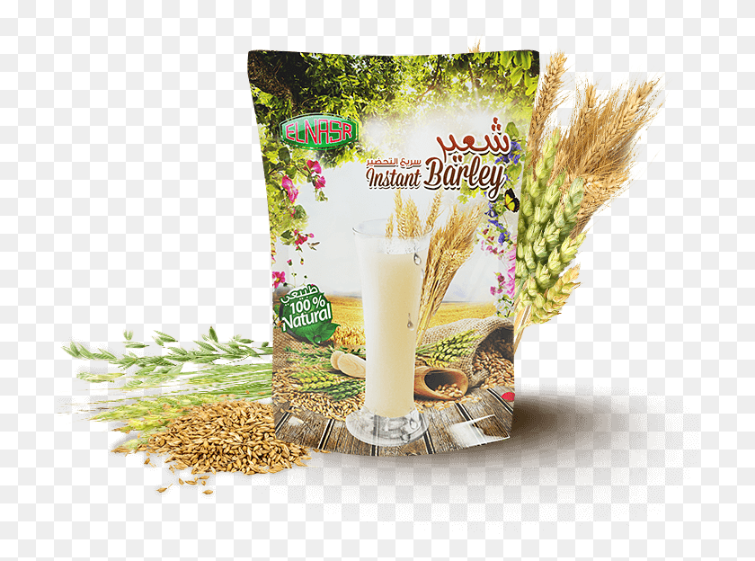 716x564 Barley Instant Drink Instant Gum Arabic, Plant, Milk, Beverage HD PNG Download