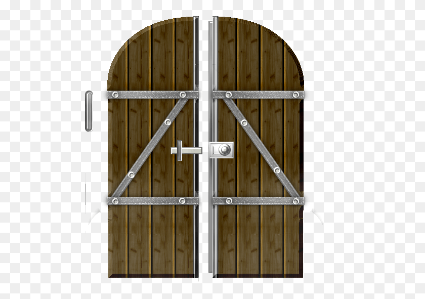 584x531 Barn Door Home Door, Gate, Toolshed HD PNG Download