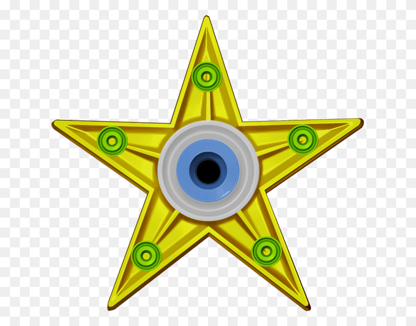 631x599 Barnstar Spongebob Royalty, Star Symbol, Symbol, Airplane HD PNG Download