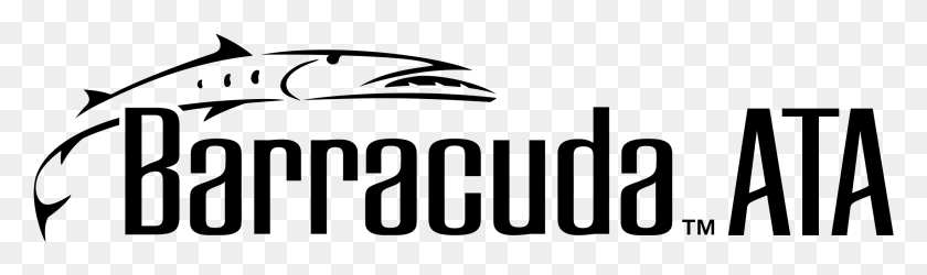 2191x535 Barracuda Ata Logo Transparent Barracuda Vector, Legend Of Zelda, Gray HD PNG Download