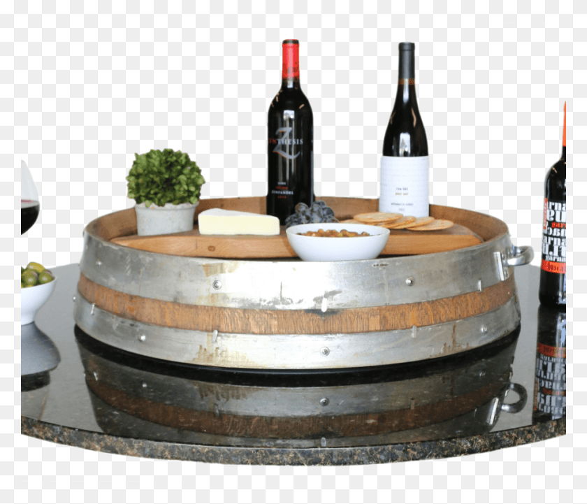 924x784 Barrel Head Tray Table, Wine, Alcohol, Beverage Descargar Hd Png