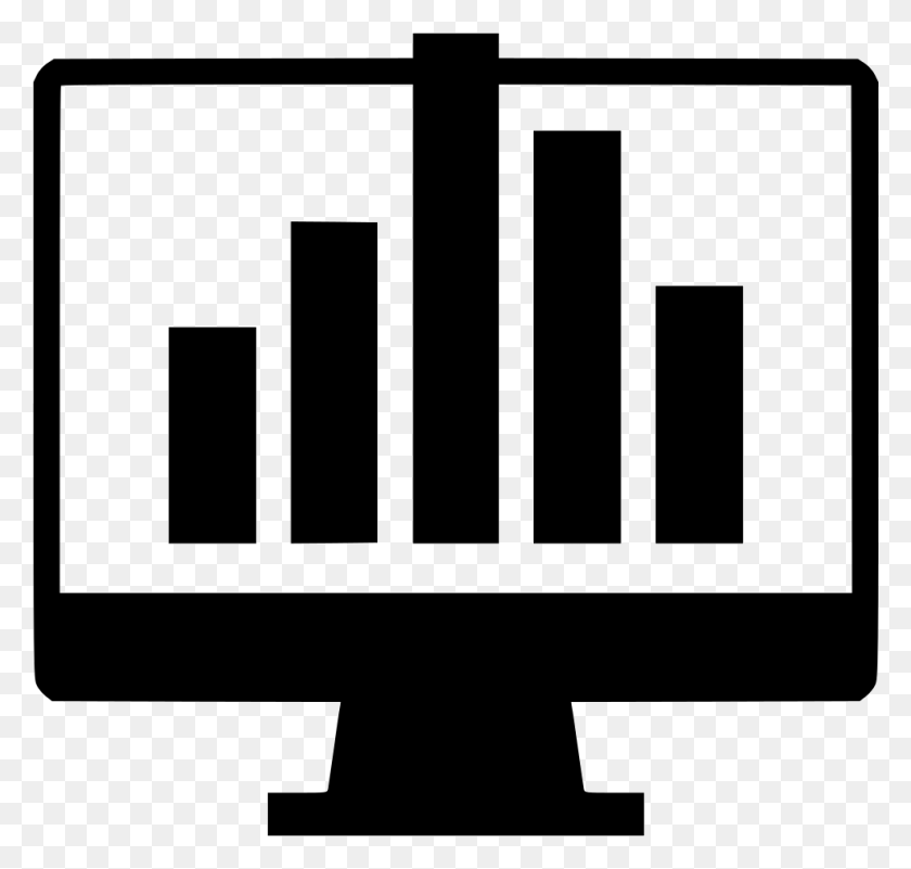 981x932 Bars Data Graph Report Computer Svg Icon Free, Label, Text, Road HD PNG Download