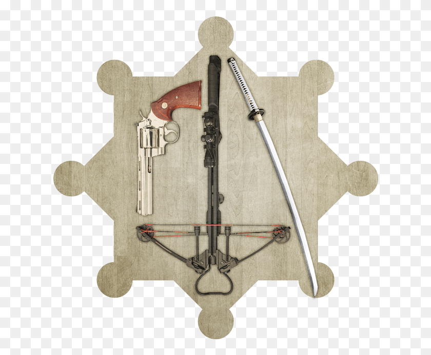 636x633 Bars Viewing The Walking Dead In Nyc Bolt Cutter, Cross, Symbol, Bronze HD PNG Download
