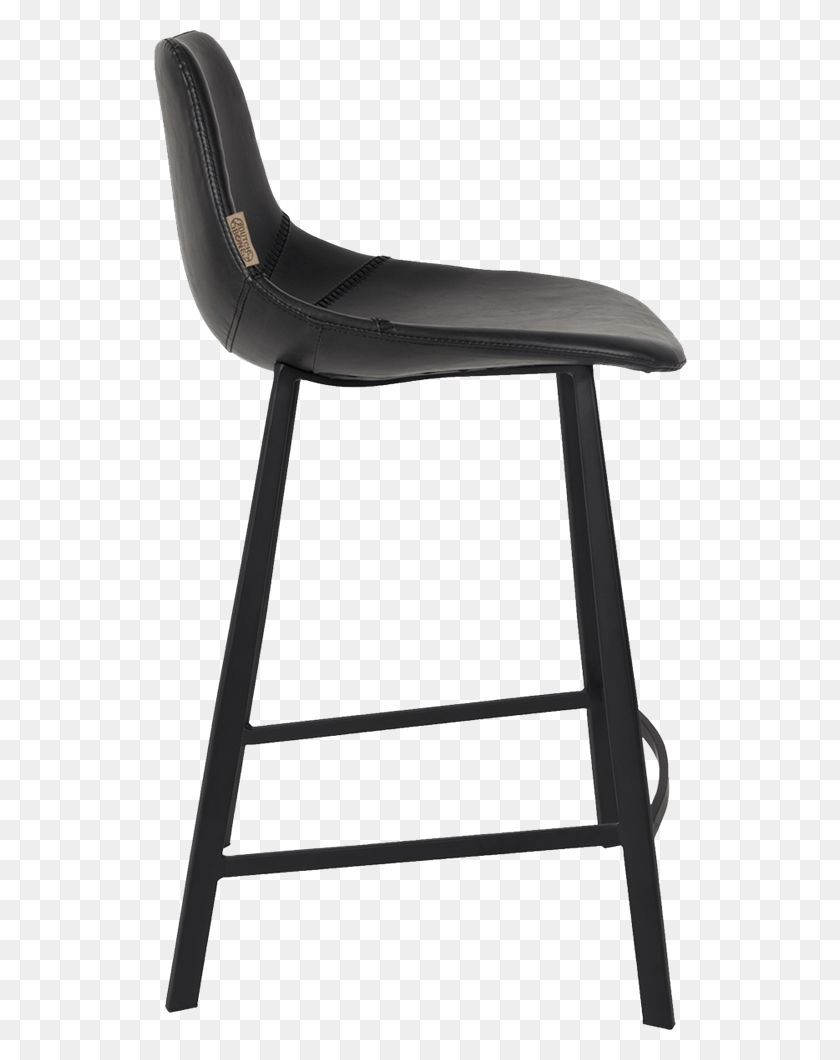 534x1000 Barstool Floor Black Zuiver, Chair, Furniture, Bar Stool HD PNG Download