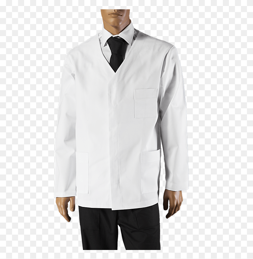 484x801 Куртка Бармена Белая Куртка Бармена, Одежда, Одежда, Лабораторный Халат Png Скачать