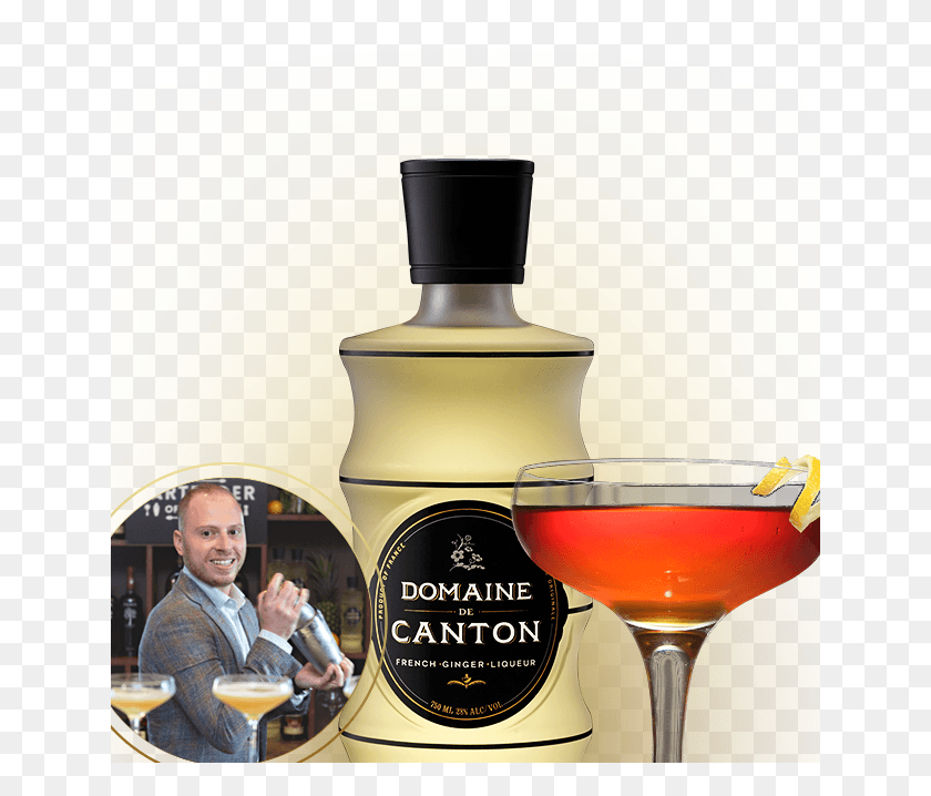 640x658 Bartender Of The Year Domaine De Canton, Person, Human, Alcohol HD PNG Download