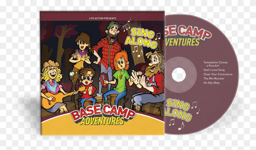 947x525 Base Camp Sing Along Cartoon, Disk, Dvd, Person HD PNG Download