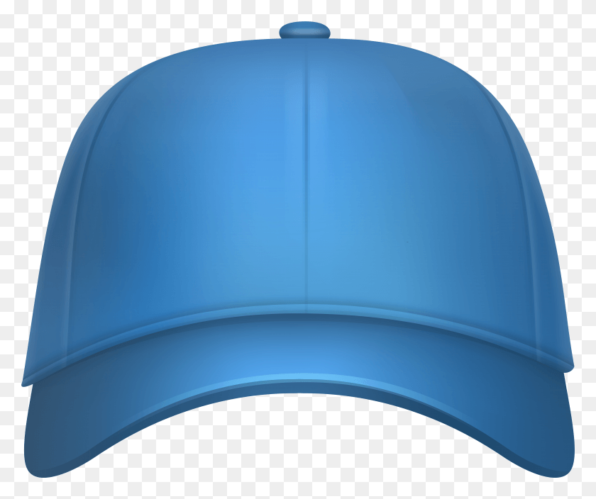 7836x6472 Baseball Cap Blue Clip Art Image, Clothing, Apparel, Cap HD PNG Download