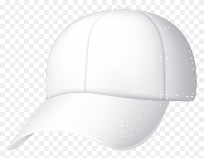 3883x2935 Baseball Clipart Gallery Yopriceville High Quality White Baseball Hat, Clothing, Apparel, Baseball Cap HD PNG Download